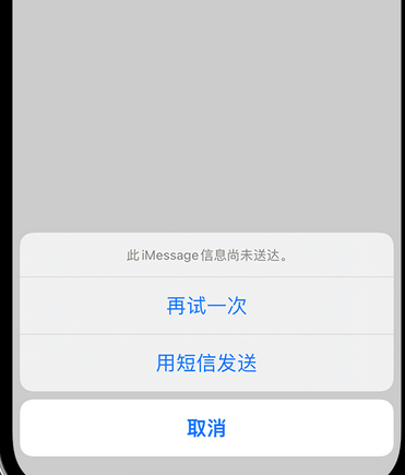 兰山apple维修iPhone上无法正常发送iMessage信息