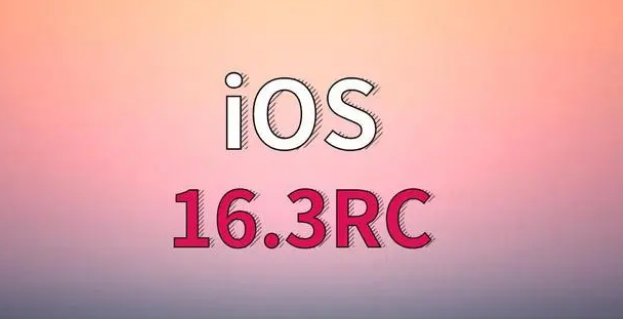 兰山苹果手机维修分享iOS 16.3 RC版升级_iOS 16.3 RC版一键刷机教程 